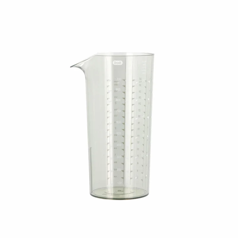 Rosti Messbecher Rauch, Rührbecher, SAN-Kunststoff, Braun, 1 L, 241121