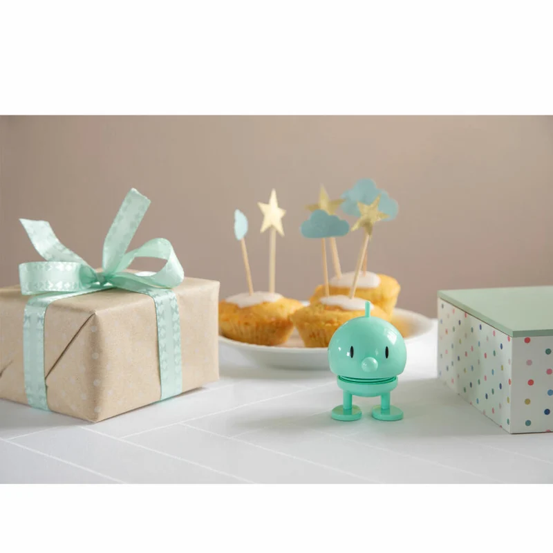Hoptimist Dekofigur Bumble S Mint, Wackelfigur, ABS-Kunststoff, Grün, 7.6 cm, 32244
