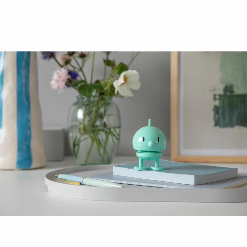 Hoptimist Dekofigur Bumble S Mint, Wackelfigur, ABS-Kunststoff, Grün, 7.6 cm, 32244