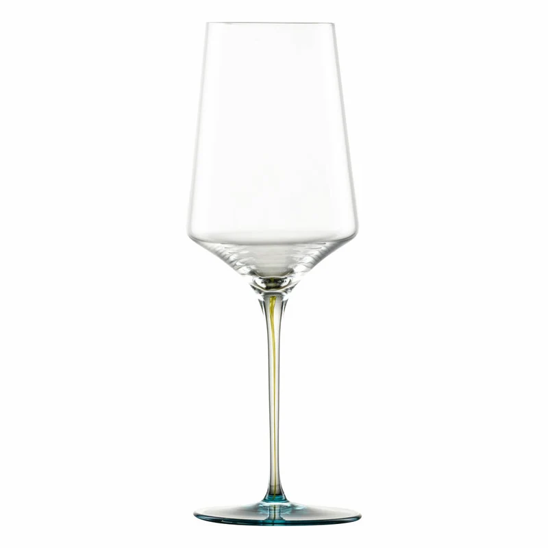 Zwiesel Glas Handmade Rotweinglas Ink, Kristallglas, Smaragdgrün, 638 ml, 123410