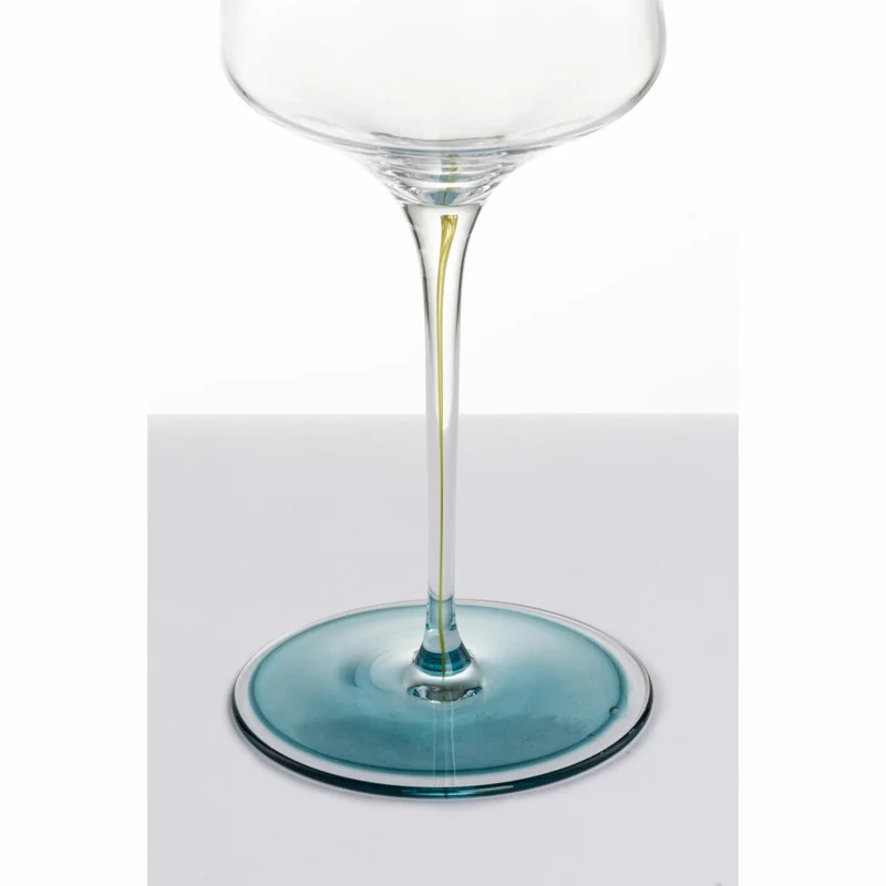 Zwiesel Glas Handmade Rotweinglas Ink, Kristallglas, Smaragdgrün, 638 ml, 123410
