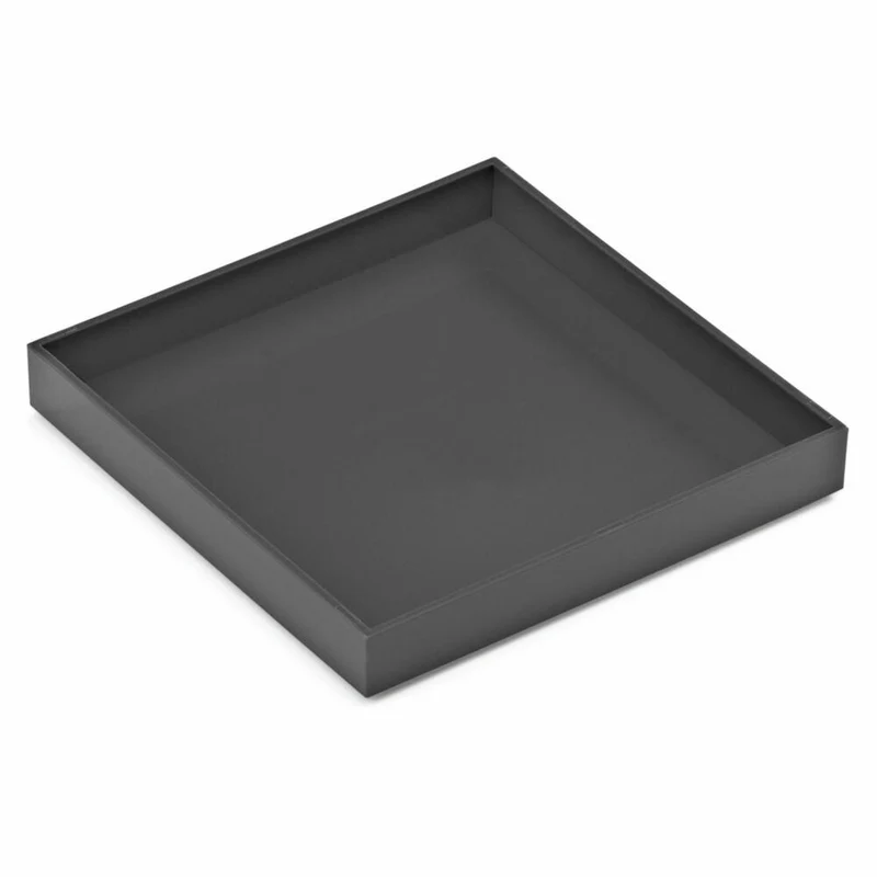 Authentics STACK STACK Inlay M, Tablett, Ordnungssystem, Ablageschale, ABS, Mittelgrau, 15 x 15 x 2 cm, 1031313
