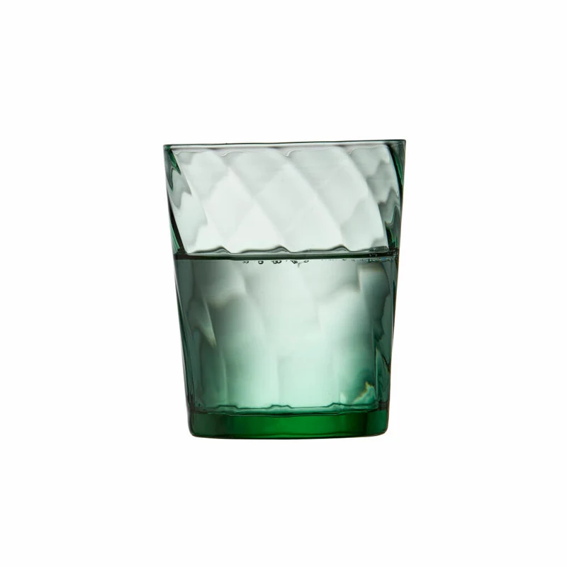 Lyngby Glas Wasserglas Vienna 4er Set, Becher, Glas, Grün, 300 ml, 30187