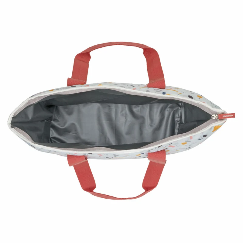 alfi Kühltasche ISO SHOPPER, Isotasche, Einkaufstasche, Thermo Shopper, Polyester, Terrazzo, 17 L, 0007442170