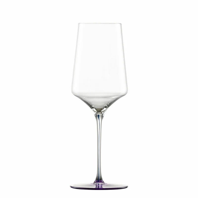 Zwiesel Glas Handmade Weißweinglas Ink, Kristallglas, Violett, 407 ml, 123415