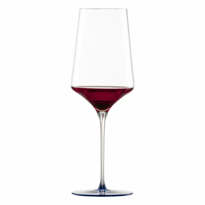 Zwiesel Glas Handmade Rotweinglas Ink, Kristallglas, Nachtblau, 638 ml, 123416
