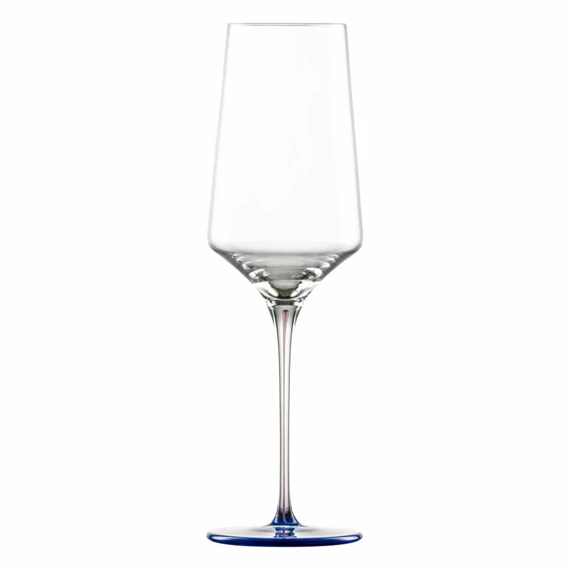 Zwiesel Glas Handmade Sektglas Ink, Kristallglas, Nachtblau, 400 ml, 123417