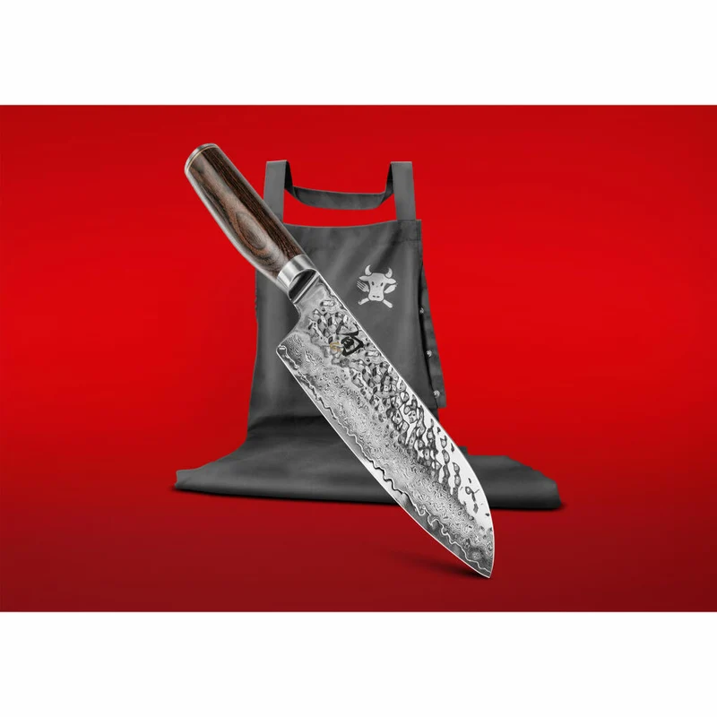 Kai Shun Premier Tim Mälzer Set 18 cm, 2-tlg., Santoku, Messer, Kochschürze, TDM1702-W24