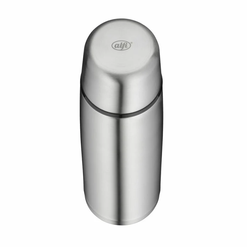 alfi Isolierflasche ISOTHERM PERFECT Drehverschluss, Isoflasche, Thermoflasche, Flasche, Edelstahl, Stainless Steel Mat, 1 L, 5107205100