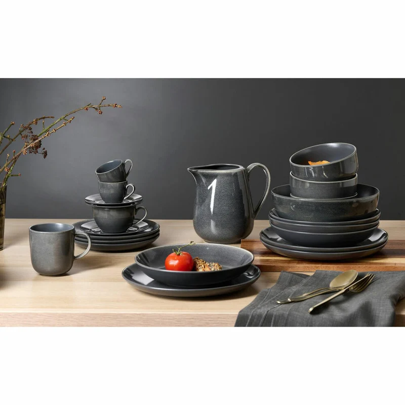 Ritzenhoff & Breker Toledo Kaffeebecher, Kaffeetasse, Tasse, Becher, Steinzeug, 220 ml, 430806