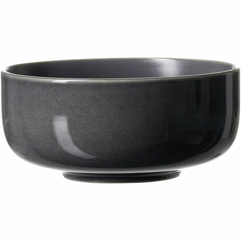 Ritzenhoff & Breker Toledo Schale, Müslischale, Dessertschale, Schüssel, Steinzeug, Grau, Ø 14.5 cm, 430875
