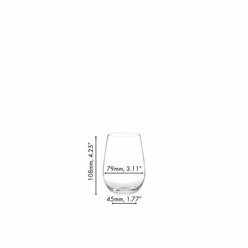 Riedel Weißweinglas 6er Set O Riesling Zinfandel, Kristallglas, Transparent, 375 ml, 7414/56