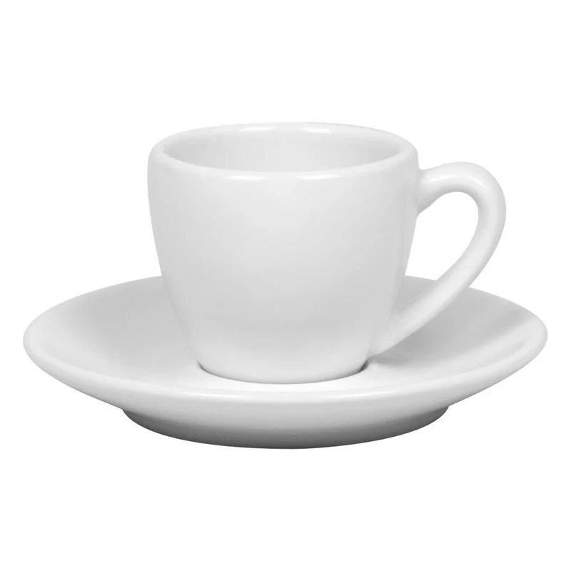 Könitz Espressotassen 2er Set Coffee Bar ONE, Tasse, Porzellan, Weiß, 50 ml, 1758000001