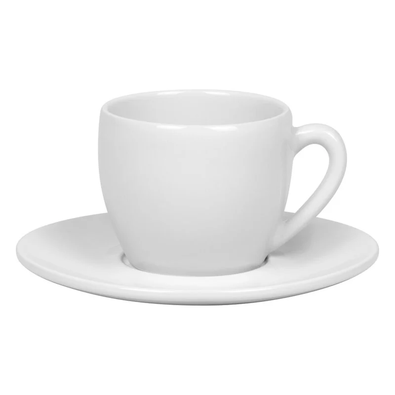 Könitz Capuccinotassen 2er Set Coffee Bar THREE, Tasse, Porzellan, Weiß, 140 ml, 1758000003