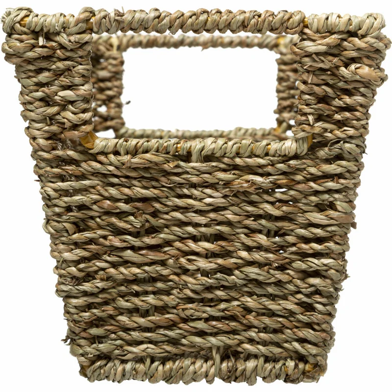 5five Simply Smart Schilf-Aufbewahrungskorb Mix N Modul, Schilfrohr, Metall, Braun, 15 x 31 cm, 174690