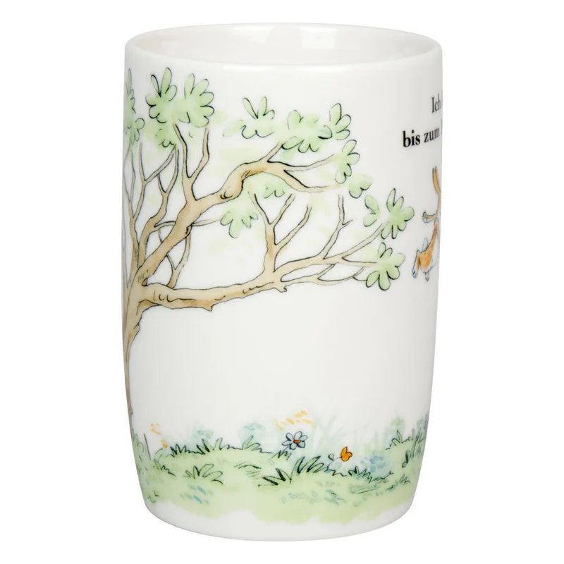 Könitz Becher Ich hab dich lieb bis zum Mond, Tasse, Kaffeetassen, New Bone, Braun, 600 ml, 1172692899