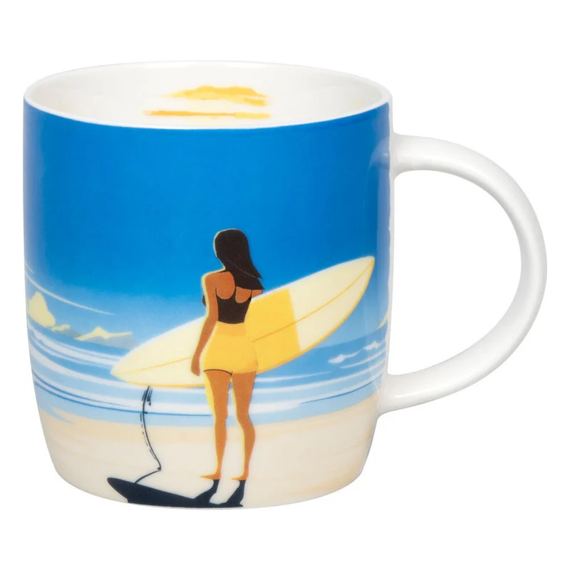 Könitz Becher Vacation Surfing, Tasse, Kaffeetassen, New Bone, Blau, 400 ml, 1172752873