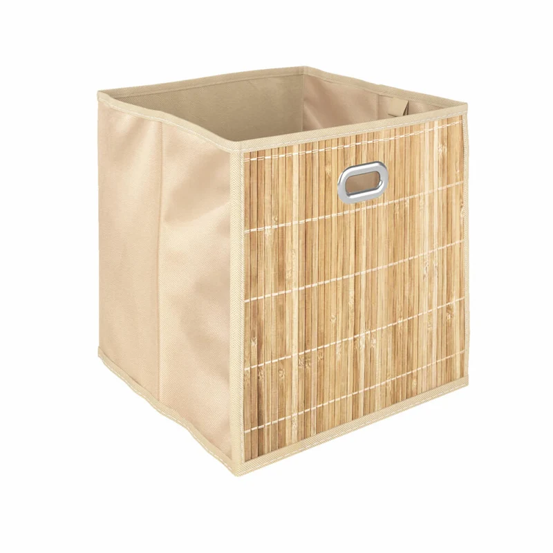 5five Simply Smart Aufbewahrungskorb Mix N Modul Latte, Materialmix, Beige, 31 x 31 cm, 155967A
