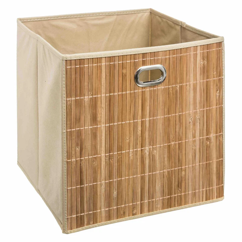 5five Simply Smart Aufbewahrungskorb Mix N Modul Latte, Materialmix, Beige, 31 x 31 cm, 155967A