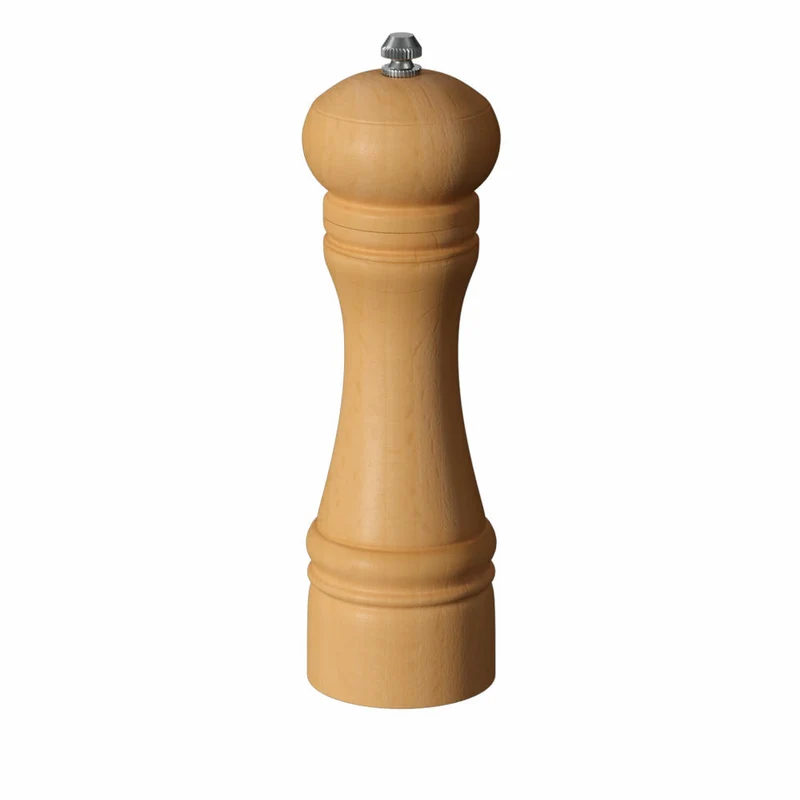 5five Simply Smart Salz- oder Pfeffermühle Bistrot, Gewürzmühle, Buchenholz, Braun, 20.5 cm, 136327