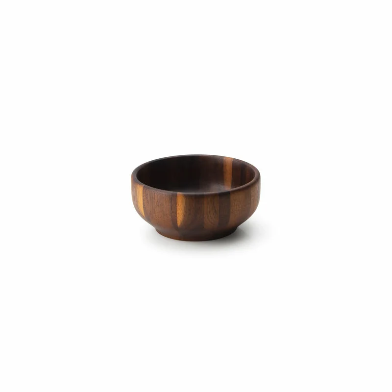 Continenta Schüssel, Schale, Snackschale, Obstschale, Akazie, Ø 16 x 7 cm, 4845