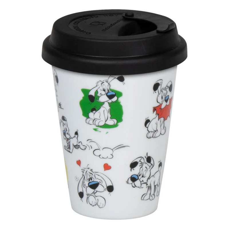 Könitz ToGo Mug Sniff Sniff, To Go Becher, Porzellan, Bunt, 380 ml, 1151622043