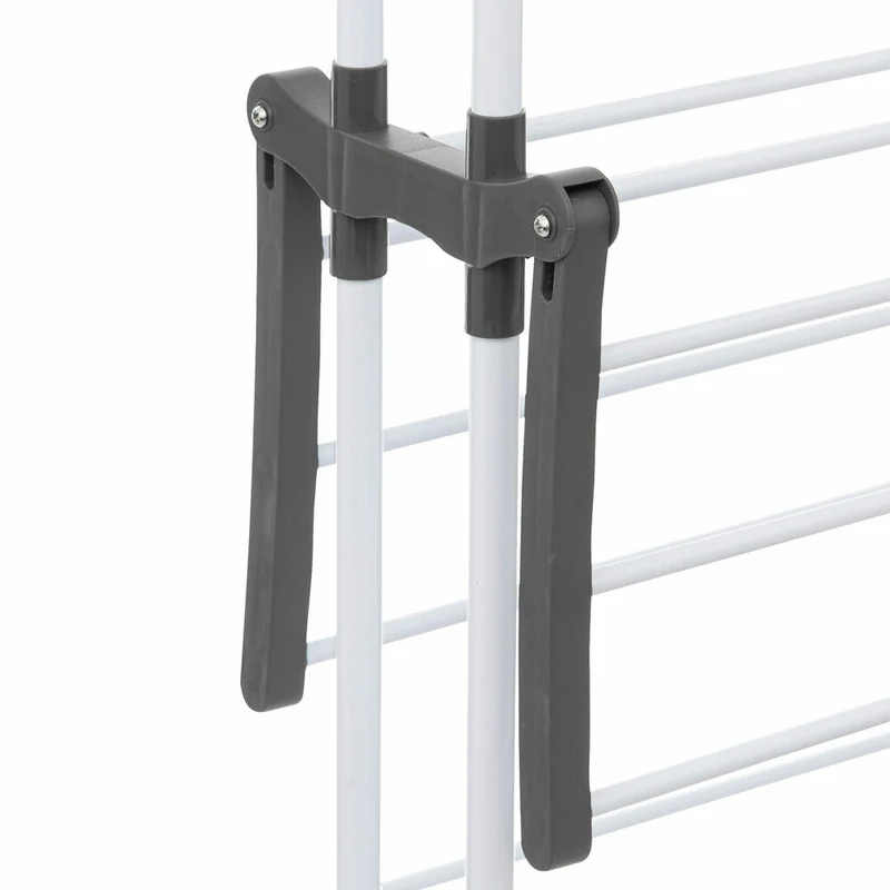 5five Simply Smart Roll-Wäscheständer Nubie Plus, Stahl, PP-Kunststoff, Grau, 24 Meter, 157306