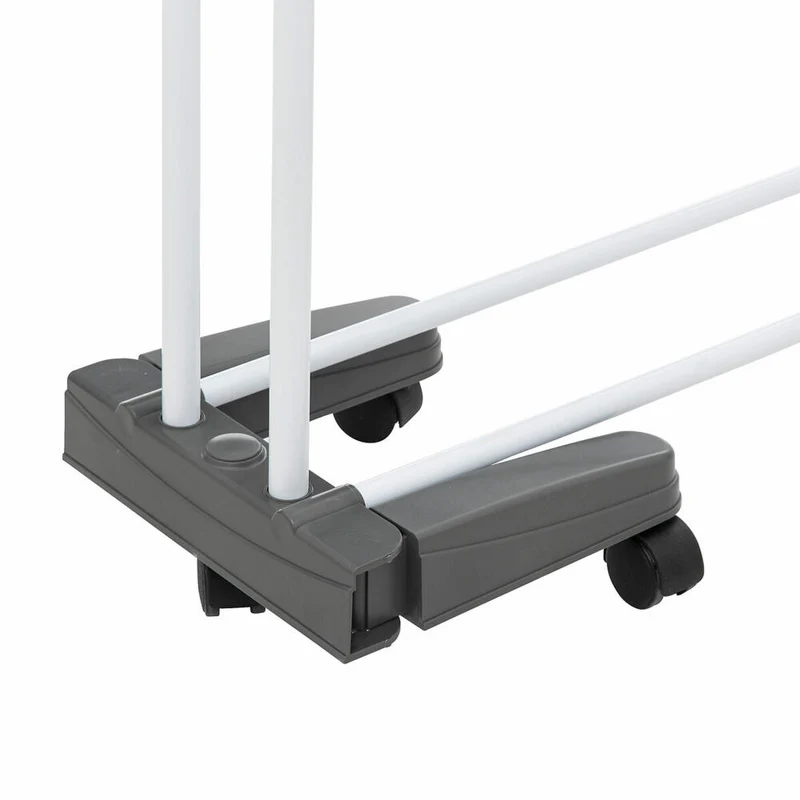 5five Simply Smart Roll-Wäscheständer Nubie Plus, Stahl, PP-Kunststoff, Grau, 24 Meter, 157306