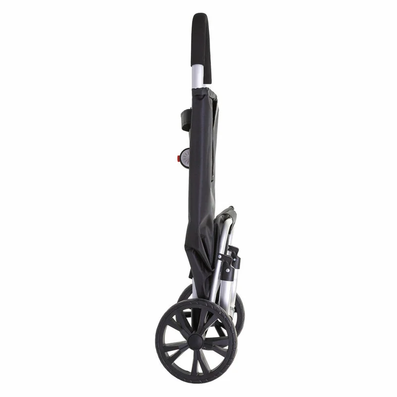 5five Simply Smart Faltbarer Einkaufstrolley Modern Color, Aluminium, Polyester, Schwarz, 51 Liter, 157394