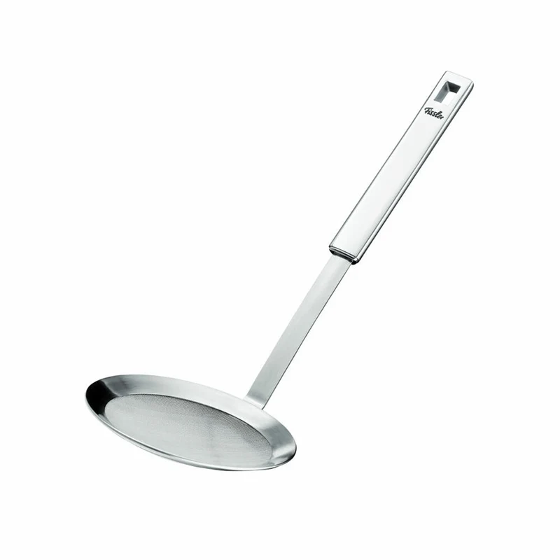 Fissler Schaumlöffel mit Sieb Original-Profi Collection, Edelstahl 18/10, Silbern, 33.5 cm, 084-008-15-000
