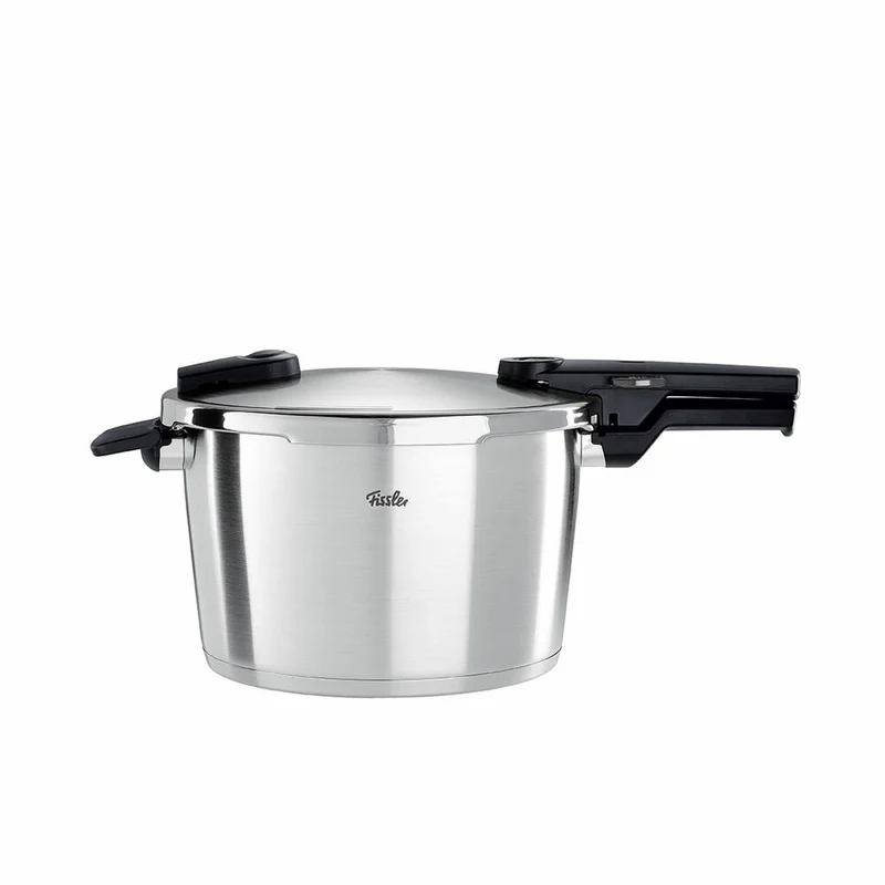 Fissler Schnellkochtopf Vitaquick Premium, Edelstahl 18/10, Silbern, 8 L, 602-810-08-000