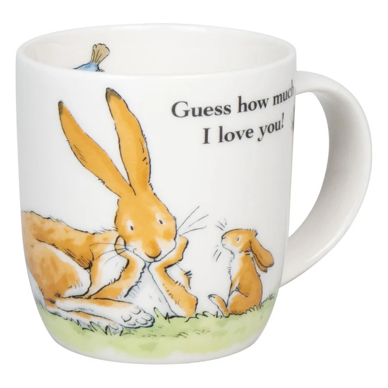 Könitz Becher Guess how much I love you!, Tasse, Kaffeetassen, New Bone, Braun, 200 ml, 1172672896