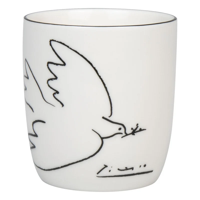 Könitz Becher Picasso - Colombe de la paix, Tasse, Kaffeetasse, New Bone, Weiß, 200 ml, 1172681989