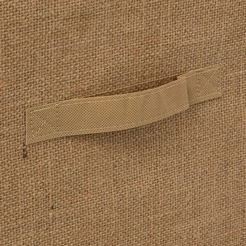5five Simply Smart Aufbewahrungskorb Mix N Modul Jute, Pappe, Jutefaser, Kunststoff, Beige, 31 x 31 cm, 160386