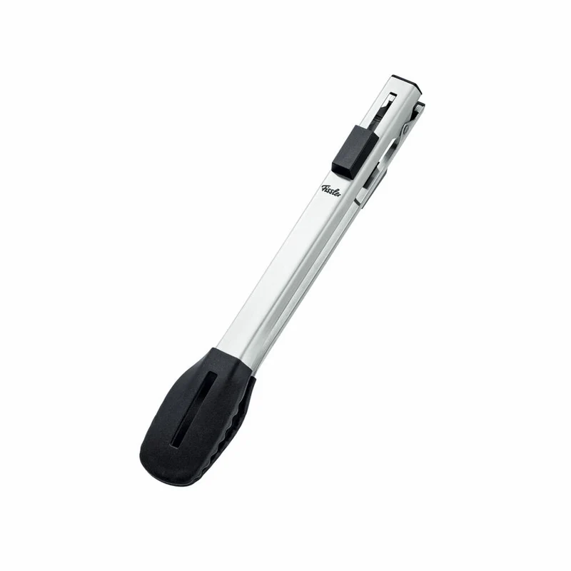 Fissler Zange Original-Profi Collection, Edelstahl, Silikon, Silbern, Schwarz, 28 cm, 084-008-40-000