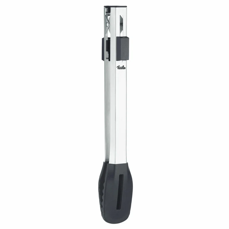 Fissler Zange Original-Profi Collection, Edelstahl, Silikon, Silbern, Schwarz, 28 cm, 084-008-40-000