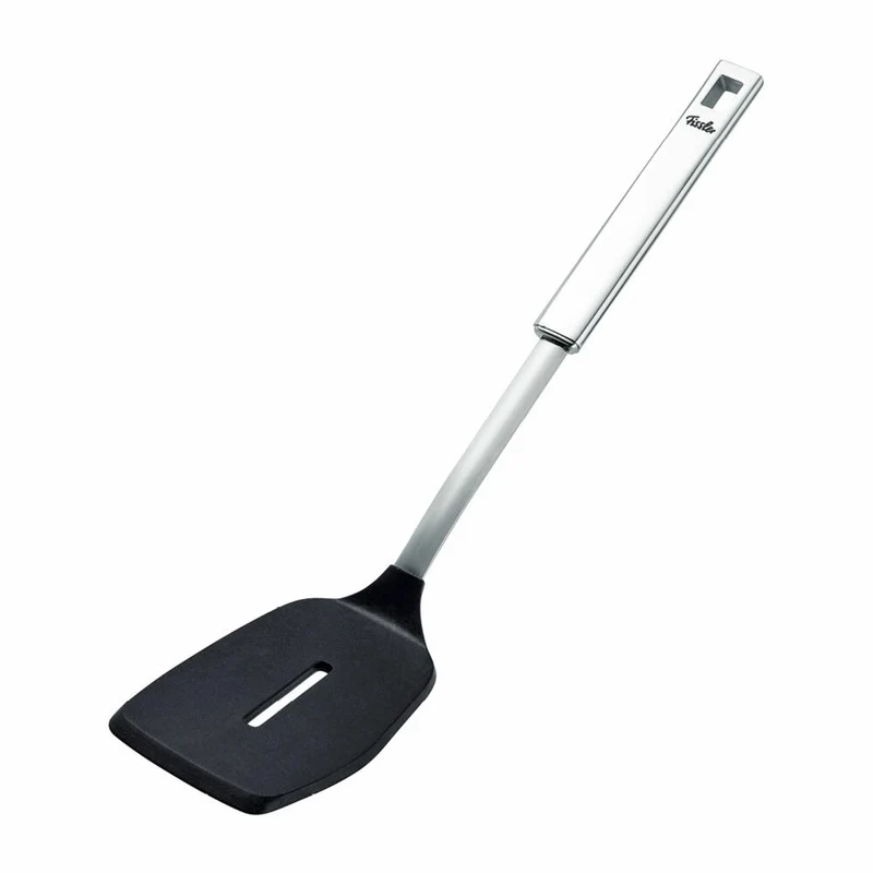 Fissler Bratwender Silikon Original-Profi Collection, Edelstahl, Silikon, Silbern, Schwarz, 36 cm, 084-018-10-000