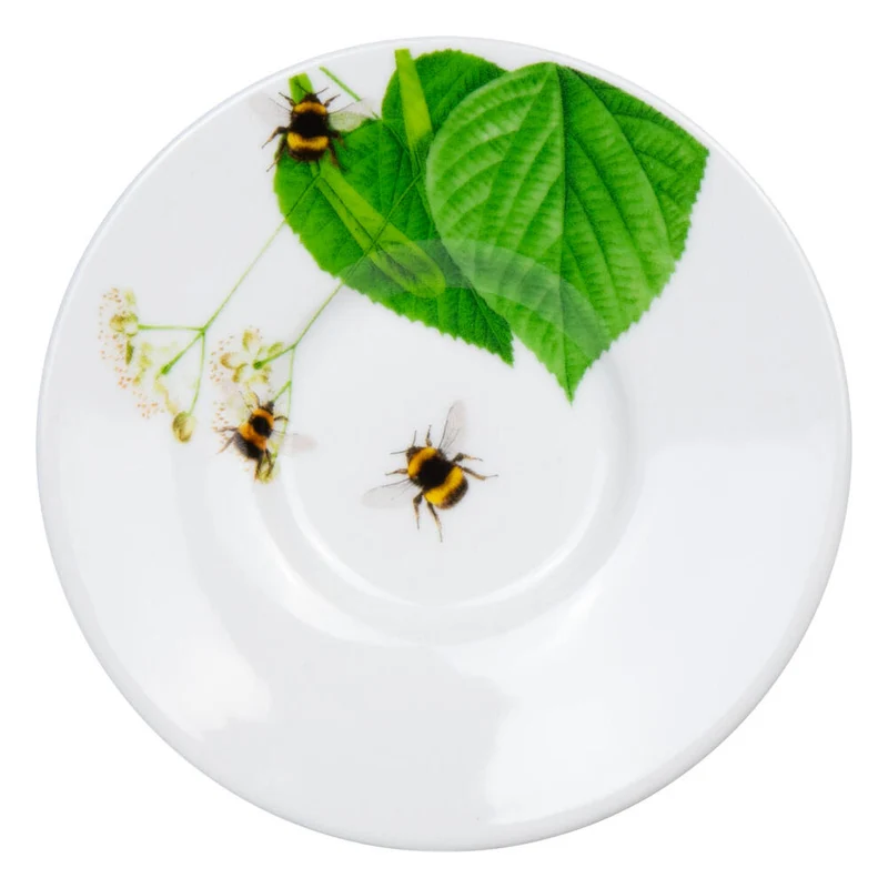 Könitz Espressotasse Bumblebees on leave, Tasse, Kaffeetassen, Porzellan, Grün, 85 ml, 1150532768
