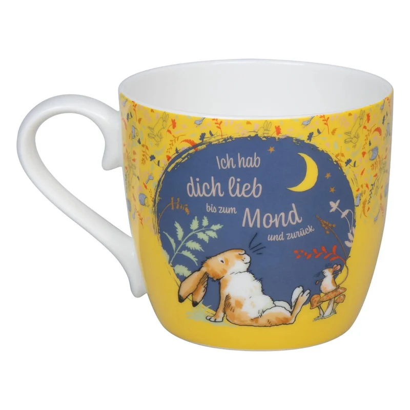 Könitz Sammeltasse Nr.2 Ich hab Dich, Tasse, Kaffeetassen, Bone China, Gelb, 425 ml, 1150572857