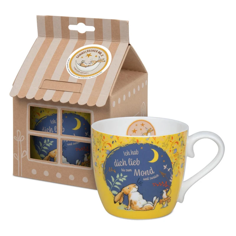 Könitz Sammeltasse Nr.2 Ich hab Dich, Tasse, Kaffeetassen, Bone China, Gelb, 425 ml, 1150572857