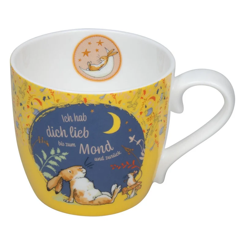 Könitz Sammeltasse Nr.2 Ich hab Dich, Tasse, Kaffeetassen, Bone China, Gelb, 425 ml, 1150572857