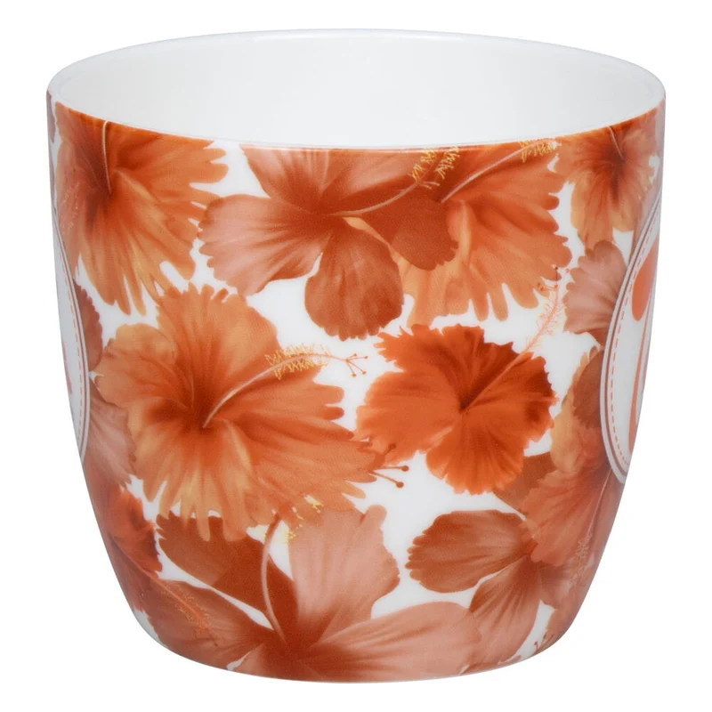 Könitz Becher Tea Time - hibiscus, Tasse, Kaffeetasse, Bone China, Rot, 425 ml, 1120572870
