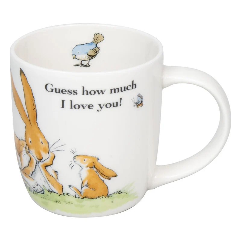 Könitz Kinderset 3-tlg. Guess how much i, Teller, Tasse, Schale, New Bone, Hellgrün, 1150002896