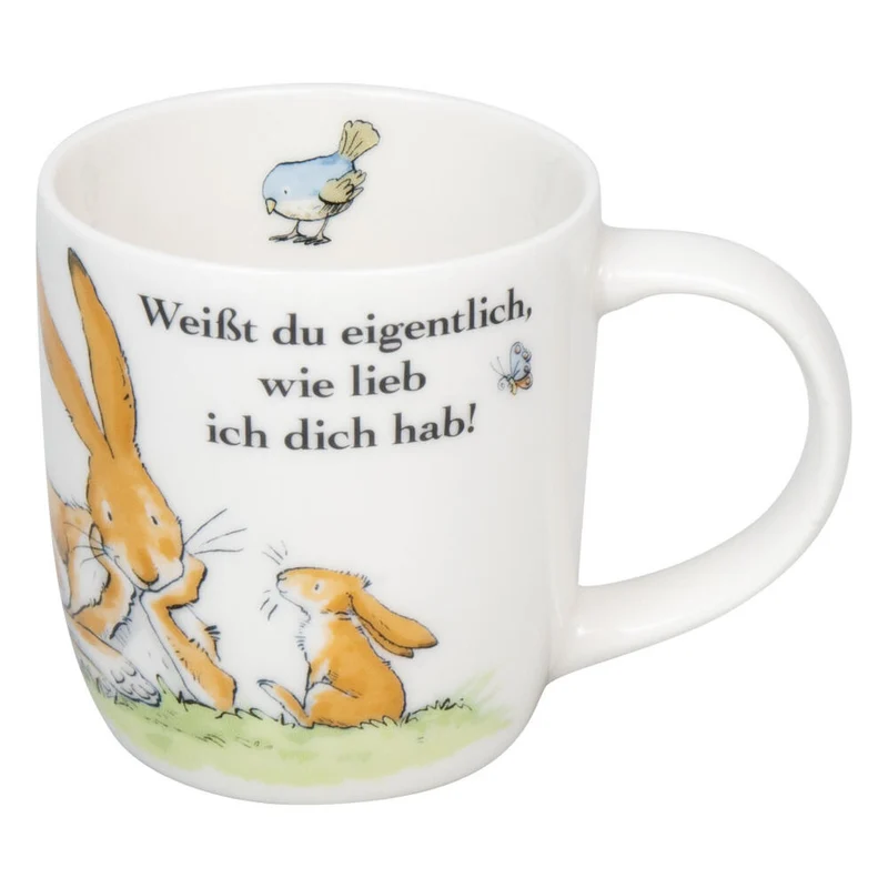 Könitz Kinderset 3-tlg. Weißt du eigentlich, Teller, Tasse, Schale, New Bone, Bunt, 1150002897