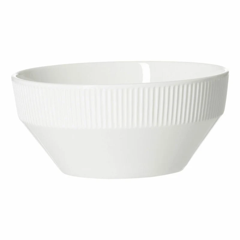 Ritzenhoff & Breker Kelly Schale, Schüssel, Salatschüssel, Servierschale, Porzellan, Weiß, Ø 23 cm, 428216