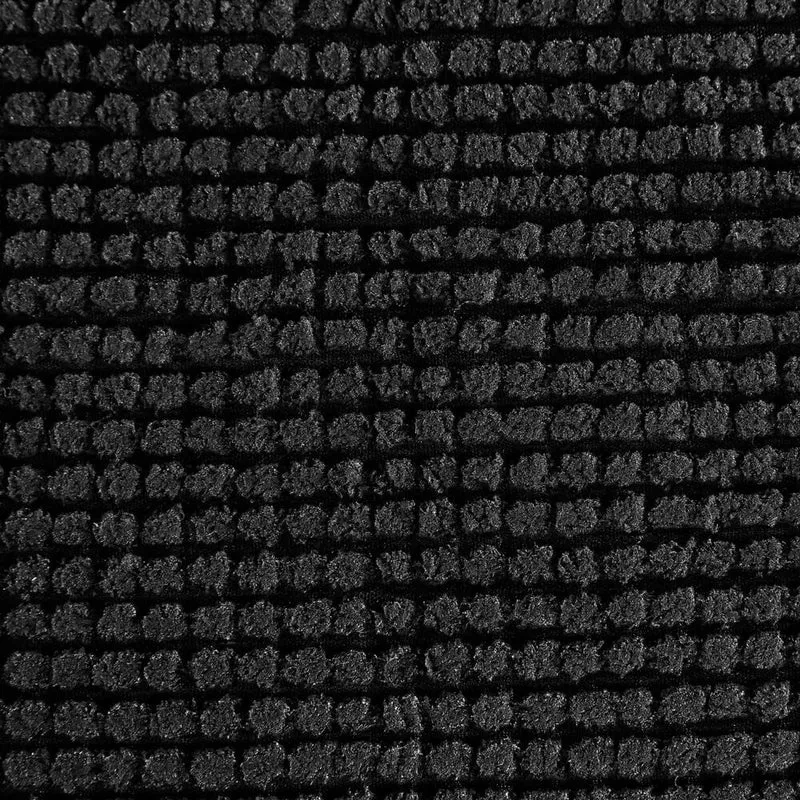5five Simply Smart Badematte Colorama, 100% Polyester, Schwarz, 50 x 80 cm, 138043J