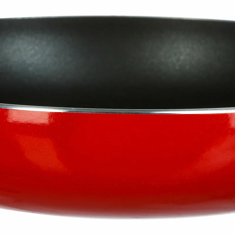 5five Simply Smart Bratpfanne Essentielle, antihaftbeschichtet, Aluminium, Kunststoff, Rot, 20 cm, 128840