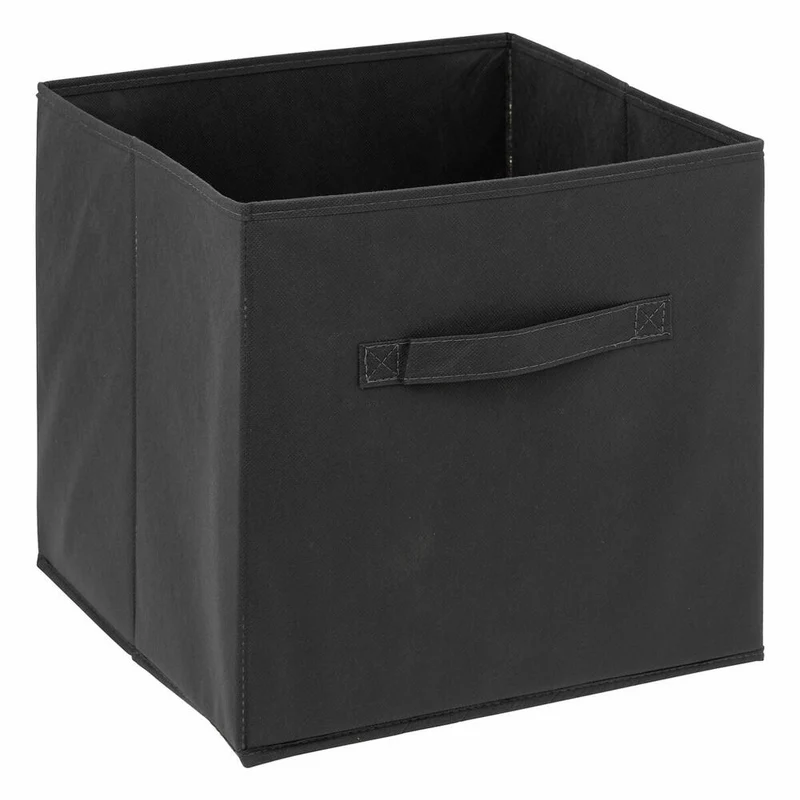 5five Simply Smart Aufbewahrungskorb Mix N Modul, Pappe, PP-Kunststoff, Anthrazitgrau, 31 x 31 cm, 130060F