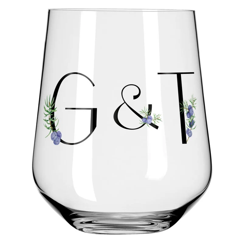 Ritzenhoff Ginglas 2er Set Botanic Lights 005, 006, Ritzenhoff Design Team, Kristallglas, 710 ml, 3891001