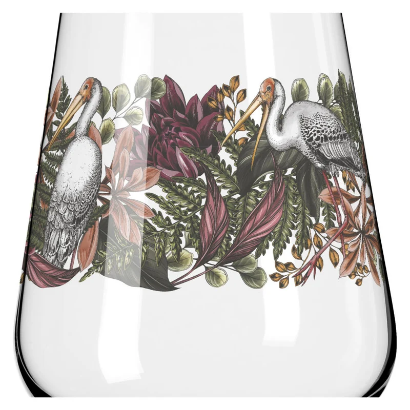 Ritzenhoff Universalglas 2er Set Schattenfauna 001, 002, Maggie Enterrios, Kristallglas, 540 ml, 3911001